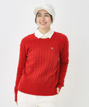 セーター レディース アダバット adabat 2025 秋冬 新作 ゴルフウェア