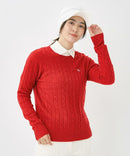 セーター レディース アダバット adabat 2025 秋冬 新作 ゴルフウェア