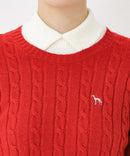 セーター レディース アダバット adabat 2025 秋冬 新作 ゴルフウェア