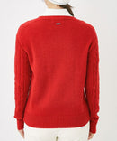 セーター レディース アダバット adabat 2025 秋冬 新作 ゴルフウェア