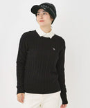 セーター レディース アダバット adabat 2025 秋冬 新作 ゴルフウェア