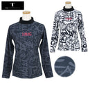 High neck shirt for women T-MAC 2025 Fall/Winter New Golf Wear