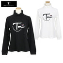 High neck shirt for women T-MAC 2025 Fall/Winter New Golf Wear