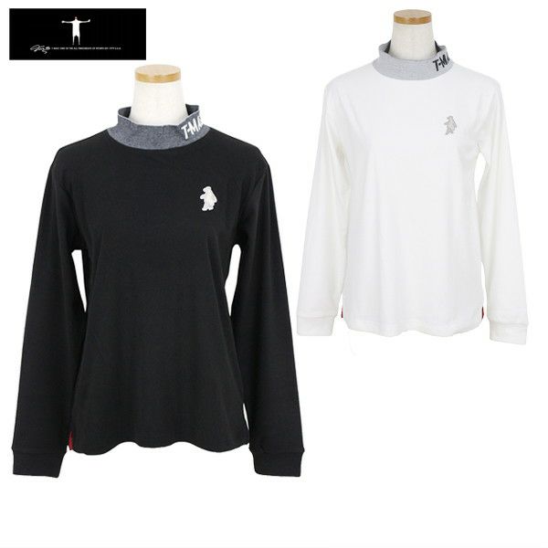 High neck shirt for women T-MAC 2025 Fall/Winter New Golf Wear
