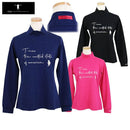 High neck shirt for women T-MAC 2025 Fall/Winter New Golf Wear