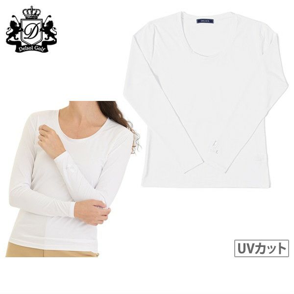 Undershirt for women Delsol Golf DELSOL GOLF 2025 Fall/Winter New Golf Wear