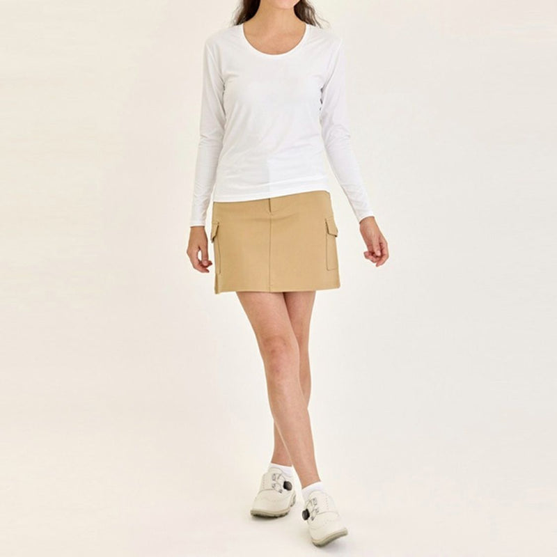 Undershirt for women Delsol Golf DELSOL GOLF 2025 Fall/Winter New Golf Wear