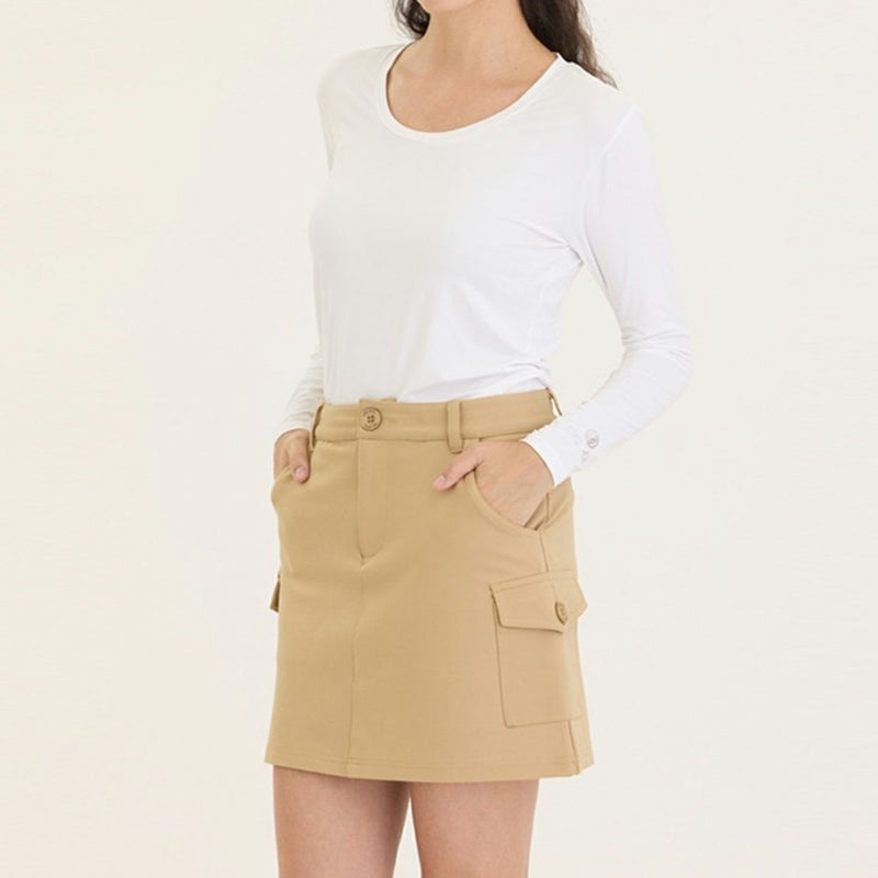 Undershirt for women Delsol Golf DELSOL GOLF 2025 Fall/Winter New Golf Wear
