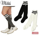 여성을위한 하이 양말 델슨 골프 델슨 골프 2025 가을/겨울 새 골프