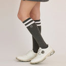 여성을위한 하이 양말 델슨 골프 델슨 골프 2025 가을/겨울 새 골프