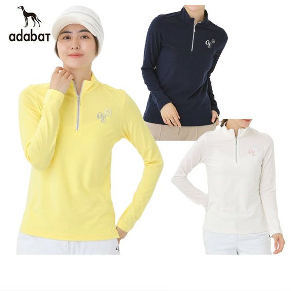 Women's polo shirt adabat adabat 2025 autumn/winter new golf wear