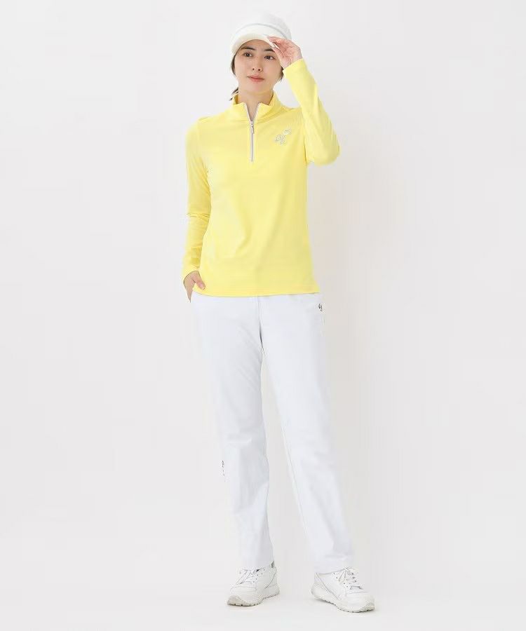Women's polo shirt adabat adabat 2025 autumn/winter new golf wear