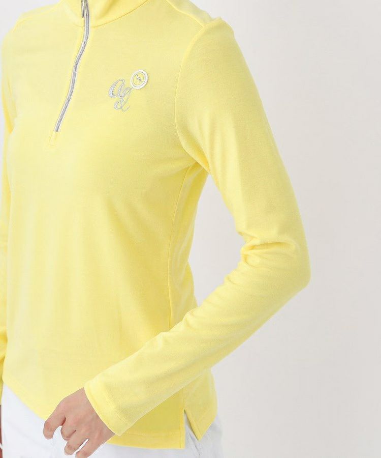 Women's polo shirt adabat adabat 2025 autumn/winter new golf wear