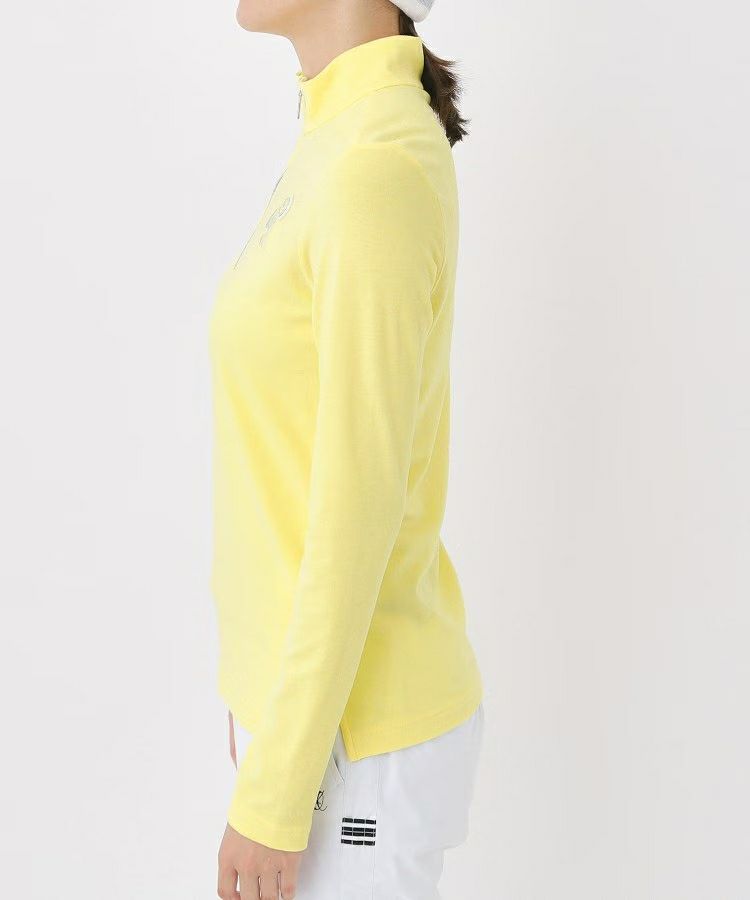 Women's polo shirt adabat adabat 2025 autumn/winter new golf wear
