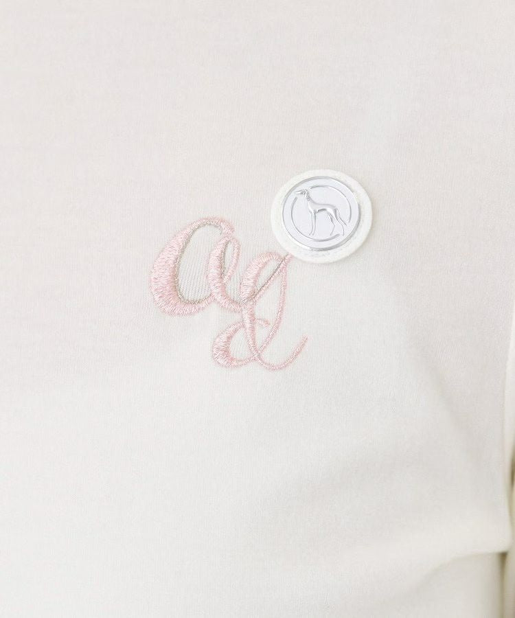 Women's polo shirt adabat adabat 2025 autumn/winter new golf wear