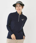 Women's polo shirt adabat adabat 2025 autumn/winter new golf wear
