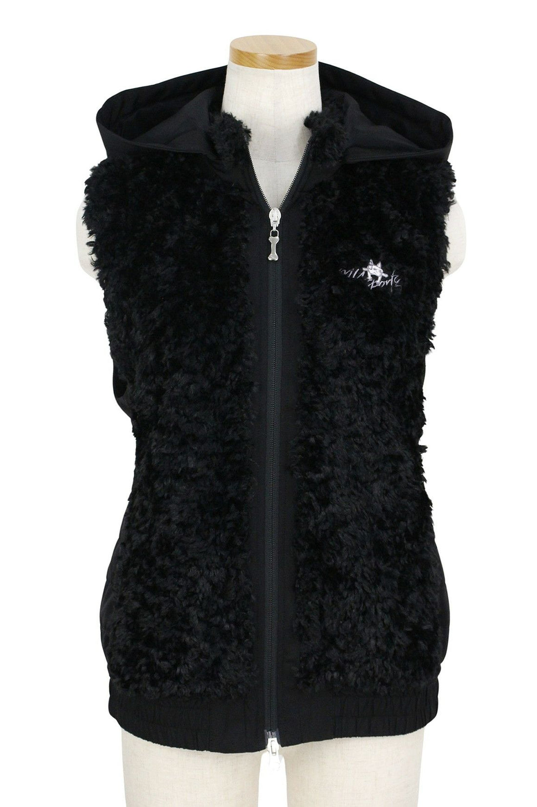 美品 M•U SPORTS レディース ゴルフ ジップアップベスト ポリエステル