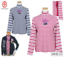 High neck shirt for women CASTELBAJAC SPORT 2025 Fall/Winter New Golf Wear