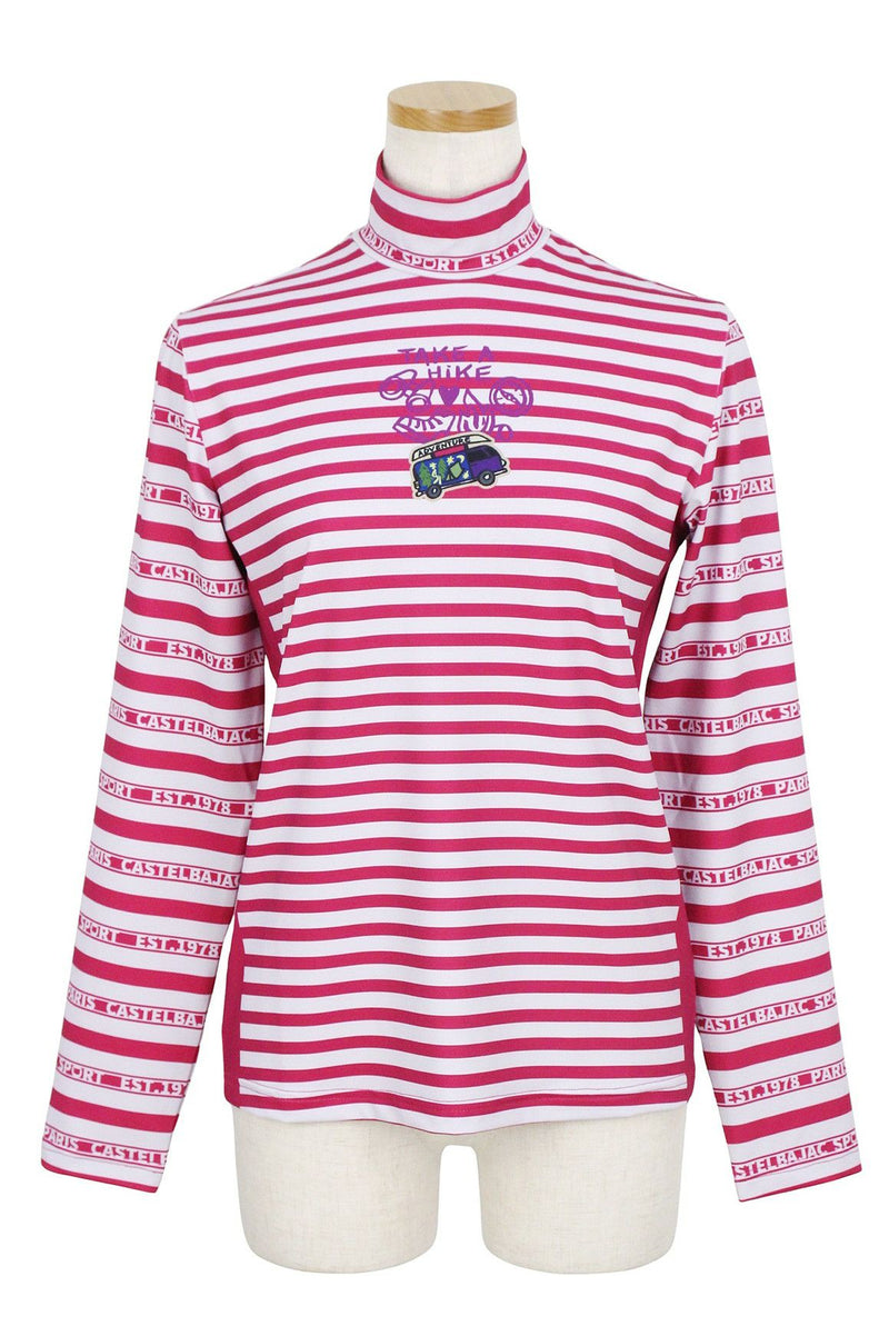 High neck shirt for women CASTELBAJAC SPORT 2025 Fall/Winter New Golf Wear