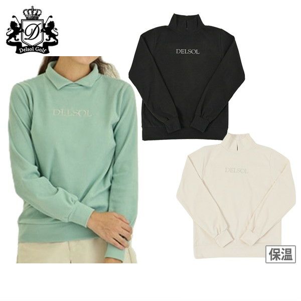 High neck shirt for women Delsol Golf DELSOL GOLF 2025 Fall/Winter New Golf Wear