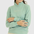 여성을위한 하이 넥 셔츠 델질 골프 델슨 골프 2025 가을/겨울 새 골프 착용