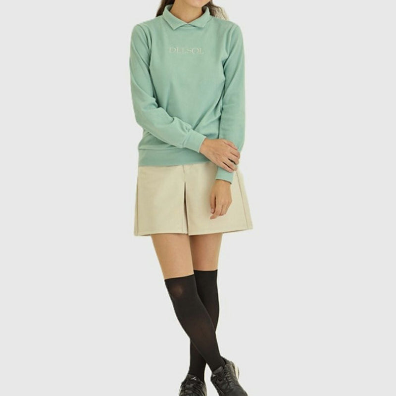 High neck shirt for women Delsol Golf DELSOL GOLF 2025 Fall/Winter New Golf Wear