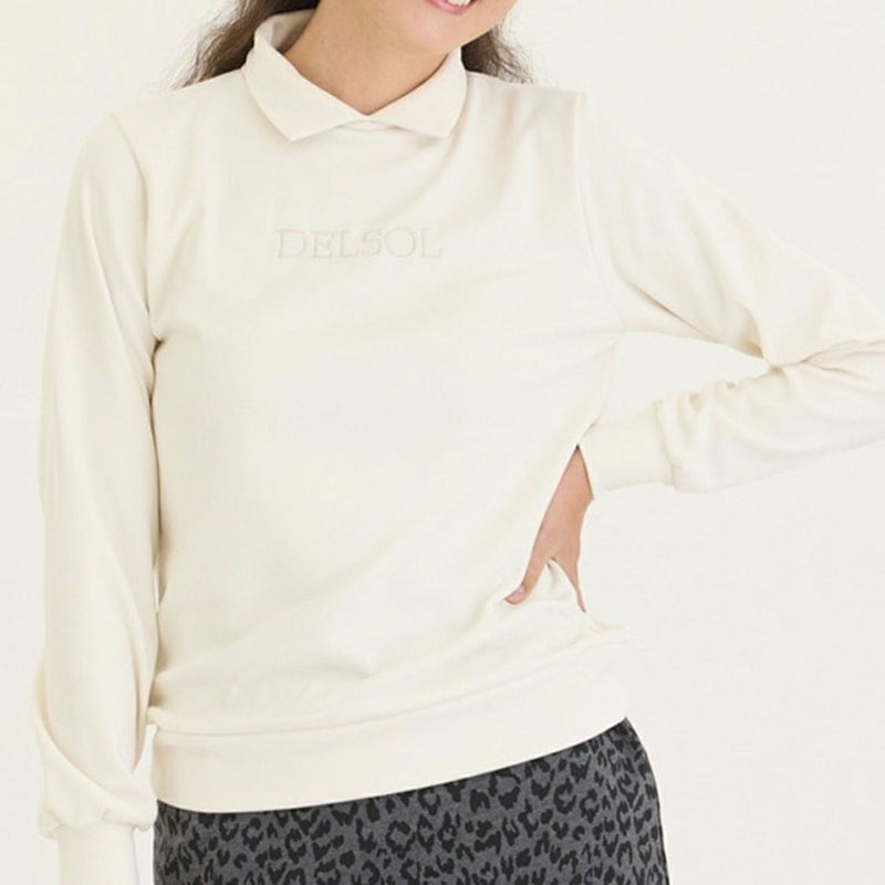 High neck shirt for women Delsol Golf DELSOL GOLF 2025 Fall/Winter New Golf Wear