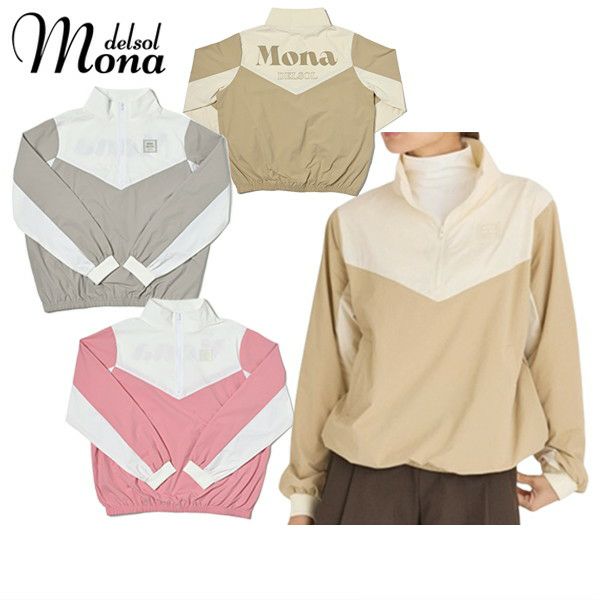 Women's Blouson Mona DELSOL 2025 Fall/Winter New Golf Wear