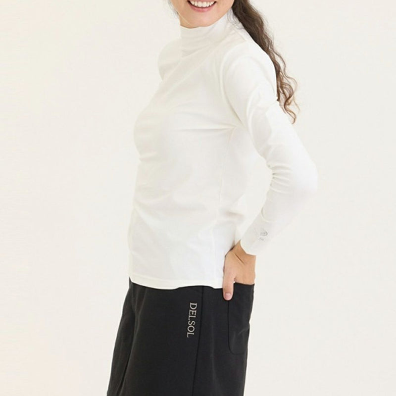 High neck shirt for women Delsol Golf DELSOL GOLF 2025 Fall/Winter New Golf Wear
