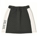 Sweatshirt, skirt, top and bottom set, women's Delsol Golf DELSOL GOLF 2025 Fall/Winter New Golf Wear