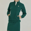 Sweatshirt, skirt, top and bottom set, women's Delsol Golf DELSOL GOLF 2025 Fall/Winter New Golf Wear