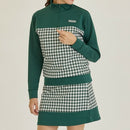 Polo shirt, skirt, top and bottom set for women, DELSOL GOLF 2025, Autumn/Winter, new golf wear