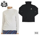 여성을위한 하이 넥 셔츠 델질 골프 델슨 골프 2025 가을/겨울 새 골프 착용