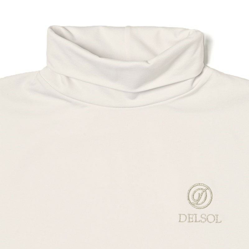 High neck shirt for women Delsol Golf DELSOL GOLF 2025 Fall/Winter New Golf Wear