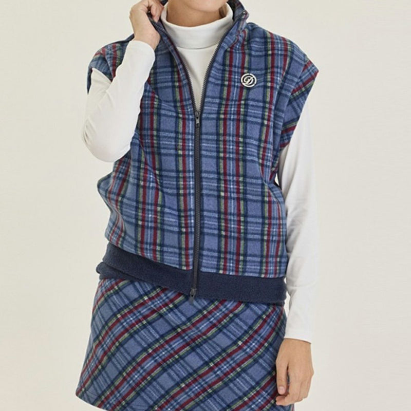 High neck shirt for women Delsol Golf DELSOL GOLF 2025 Fall/Winter New Golf Wear