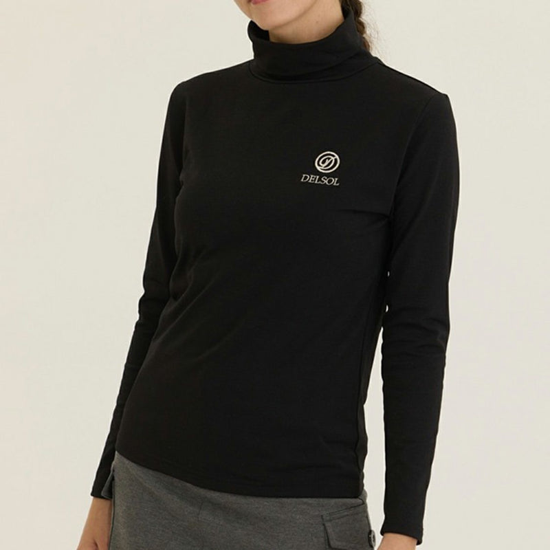 High neck shirt for women Delsol Golf DELSOL GOLF 2025 Fall/Winter New Golf Wear