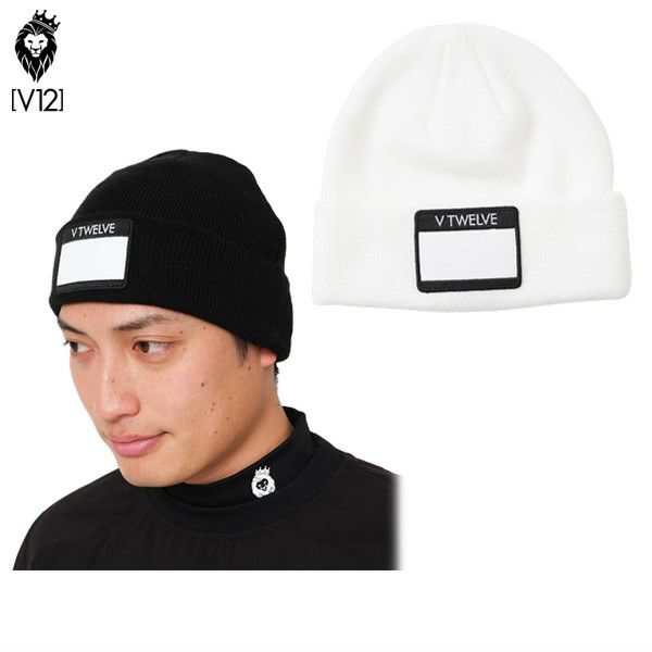 Knitted hat for men and women V12 golf V-Twelve 2025 Autumn/Winter New Golf