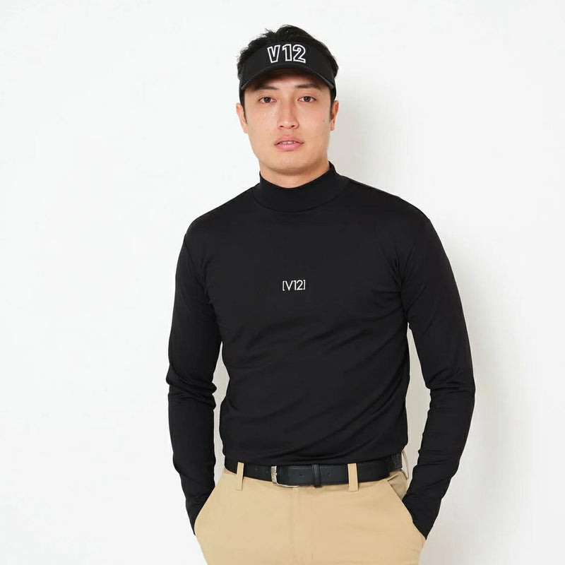 High neck shirt for men V12 golf V-Twelve 2025 autumn/winter new golf wear