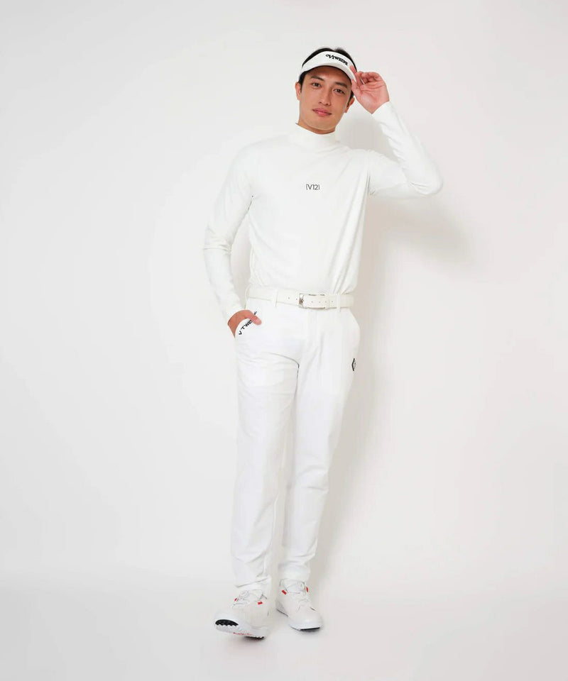 High neck shirt for men V12 golf V-Twelve 2025 autumn/winter new golf wear