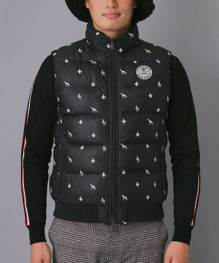 ベスト メンズ アダバット adabat 2025 秋冬 新作 ゴルフウェア