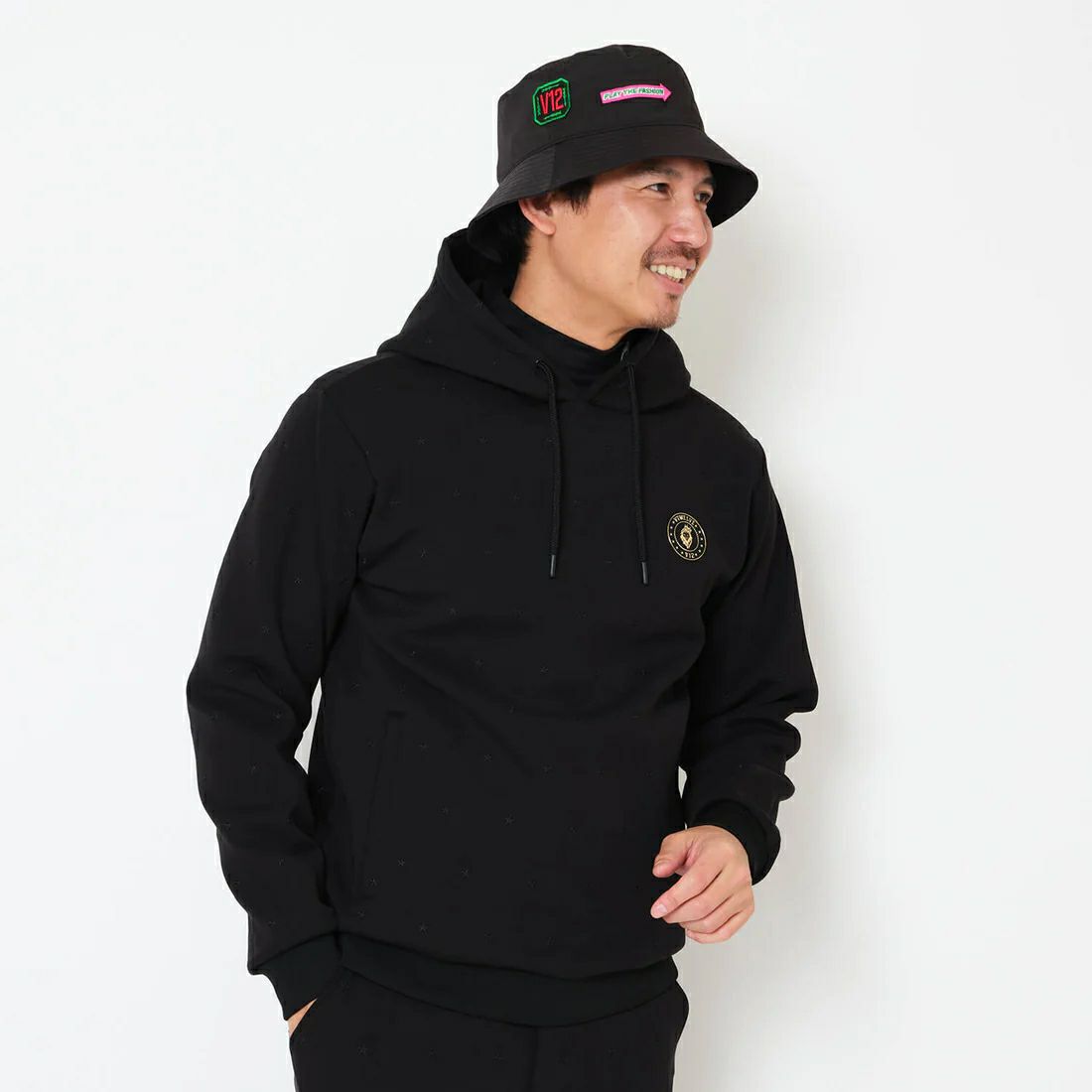 パーカー メンズ V12 ゴルフ ヴィ・トゥエルブ 2025 秋冬 新作 ゴルフ