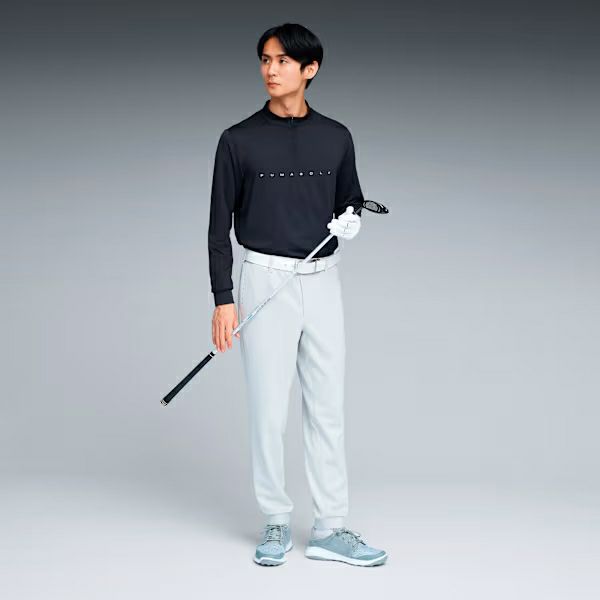 Men's Polo Shirt PUMA GOLF Japanese Official Product Japanese Standard 2025 Fall/Winter New Golf Wear