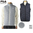 ベスト メンズ フィラ フィラゴルフ FILA GOLF 2025 秋冬 新作 ゴルフウェア