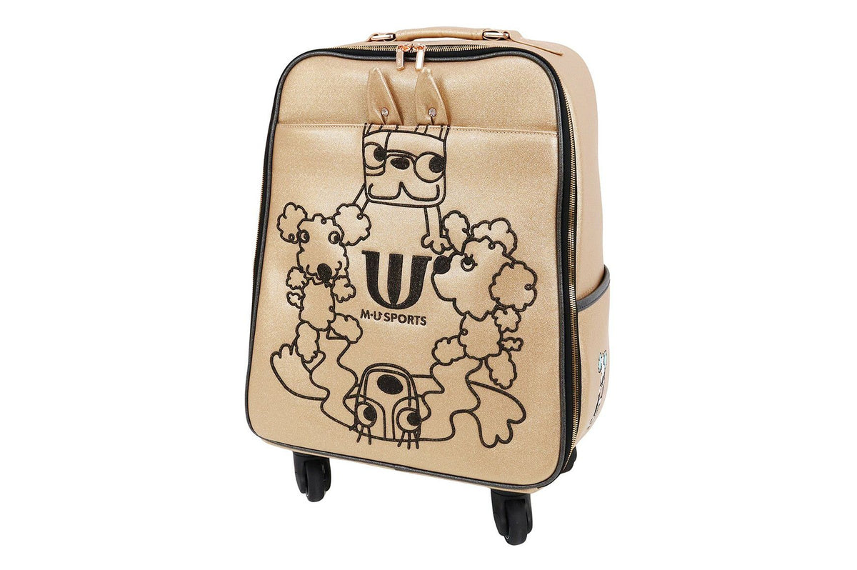 MUスポーツ M・U SPORTS ゴルフ 2025秋冬新作 ユニセックス メンズ レディース キャリーバッグ キャリーケース 30周年 数量限定 キャリーバッグ メンズ レディース MUスポーツ エムユー スポーツ M.U