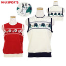 knitVest  Women's MU Sports MUSPORTS 2025 Fall/Winter New Golf Wear