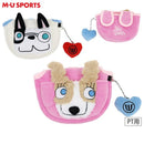 マレット型パターカバー メンズ レディース MUスポーツ MUSPORTS 2025 秋冬 新作 ゴルフ