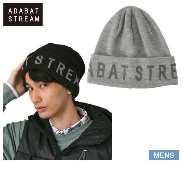 ニット帽 メンズ アダバット ストリーム ADABAT STREAM   ADABAT STREAM 2025 秋冬 新作 ゴルフ