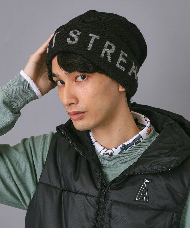 ニット帽 メンズ アダバット ストリーム ADABAT STREAM   ADABAT STREAM 2025 秋冬 新作 ゴルフ
