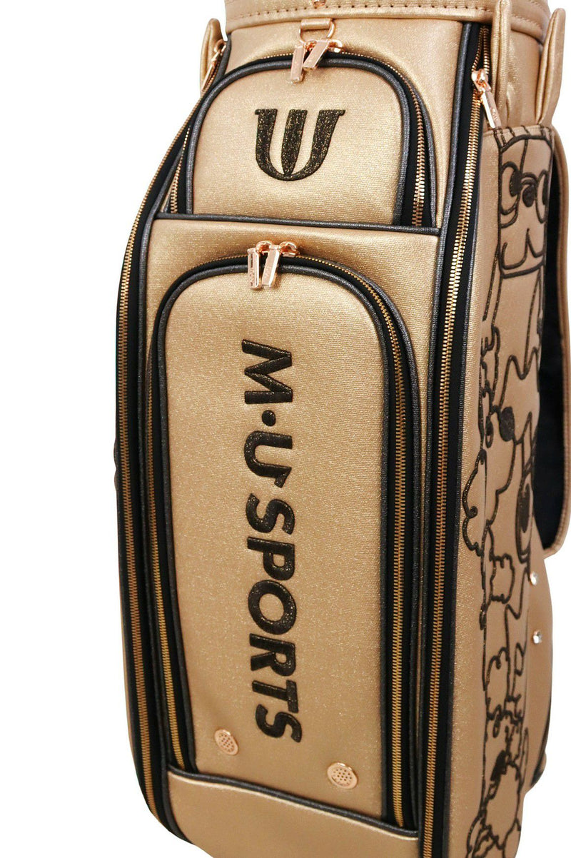キャディバッグ メンズ レディース MUスポーツ エムユー スポーツ M.U SPORTS MUSPORTS 2025 秋冬 新作 ゴルフ