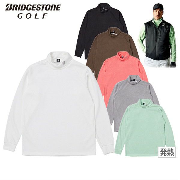 ハイネックシャツ メンズ ブリヂストン ゴルフ BRIDGESTONE GOLF 2025 秋冬 新作 ゴルフウェア